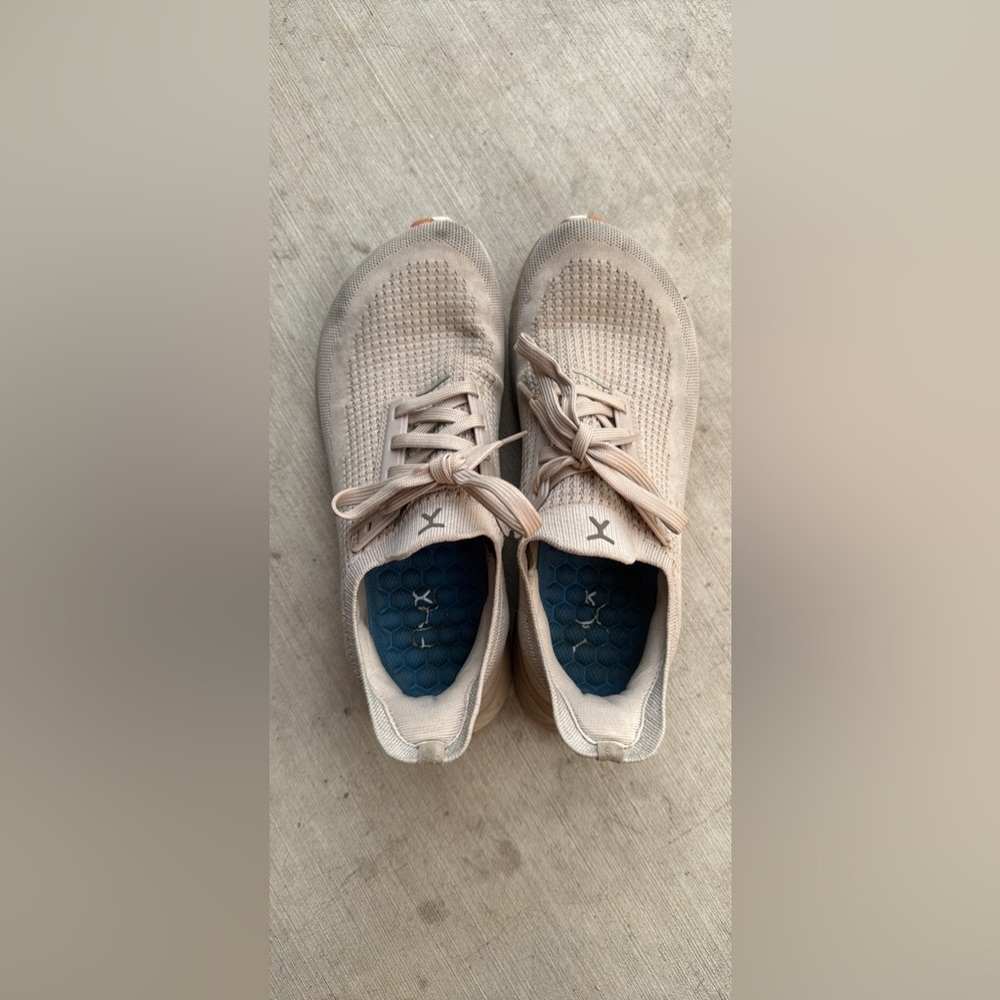 Flux Footwear Beige Athletic Shoes